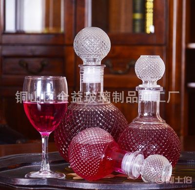 【全益玻璃加工廠供應廠家直銷玻璃酒瓶鉆石玻璃酒瓶葡萄酒瓶梅酒瓶圓球紅酒瓶QYBLHJP500mLQY BL HJP】 - 產品庫 - 銅山區全益玻璃制品加工廠
